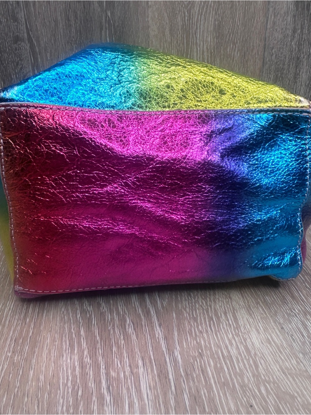 HOBO Metallic Rainbow Iridescent Tote Bag Pride Edition – Reflective Bag -Rare! - Picture 7 of 12
